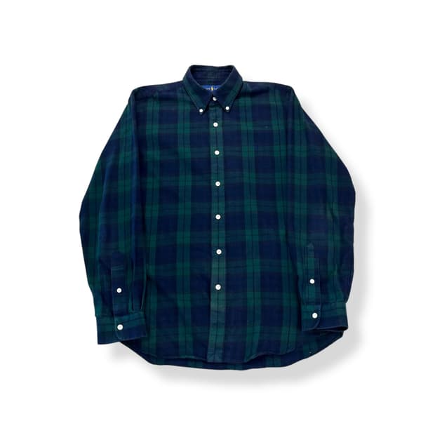 100 폴로 랄프로렌 빅포니 코튼 체크셔츠