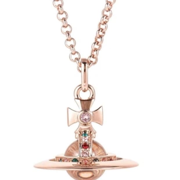 비비안웨스트우드 orb 목걸이