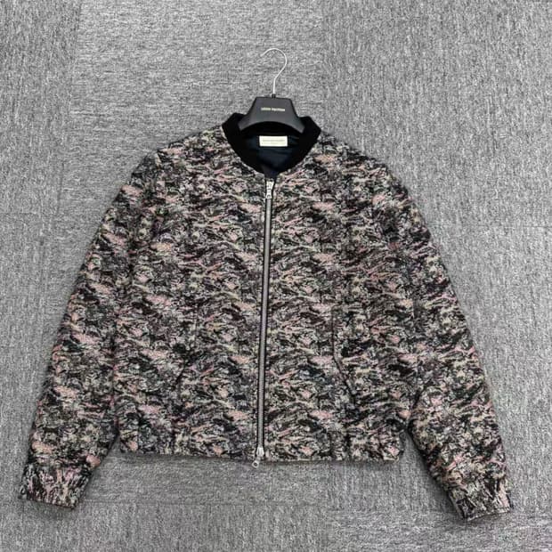 Dires Van Noten 자카드 재킷