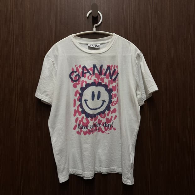 가니 GANNI 반팔티셔츠 