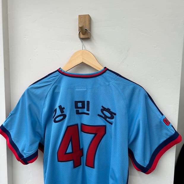 강민호 롯데 자이언츠 스머프 유니폼