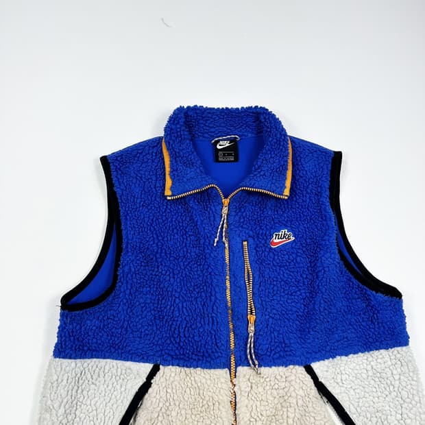 나이키 퓨추라 쉐르파 후리스 조끼 베스트 (L)