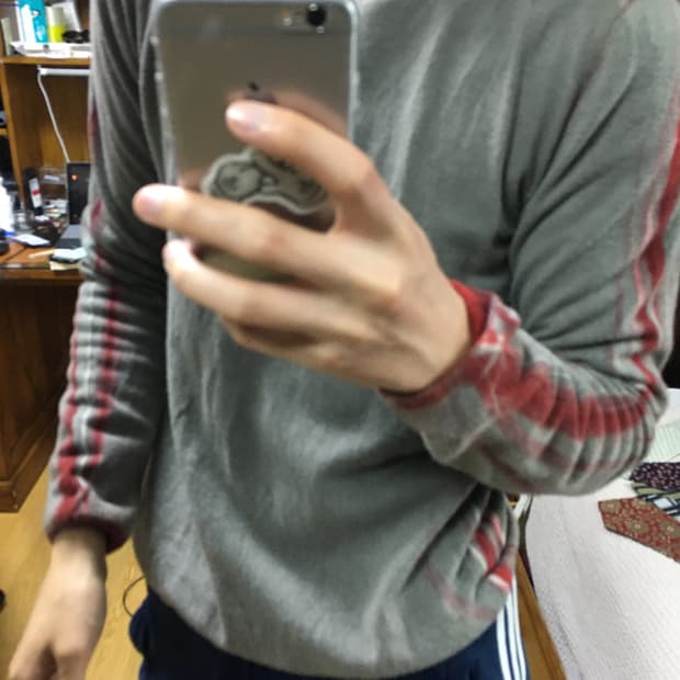 프랑스 아티잔 브랜드 리버시블 니트