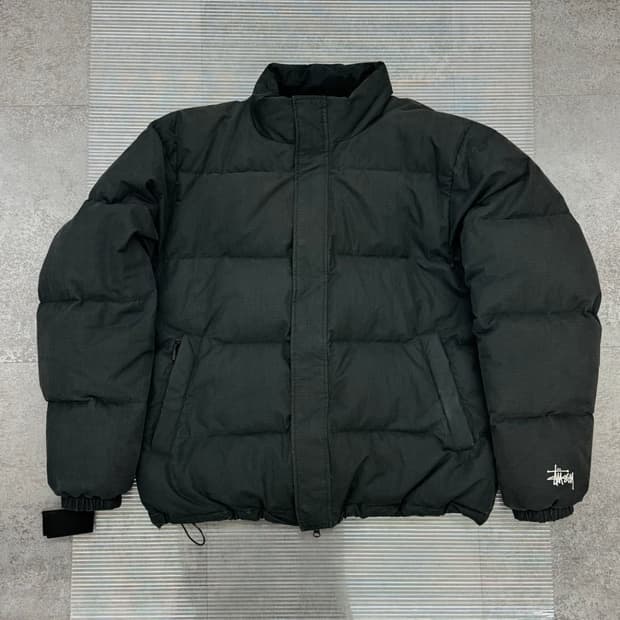 스투시 립스탑 패딩 XL