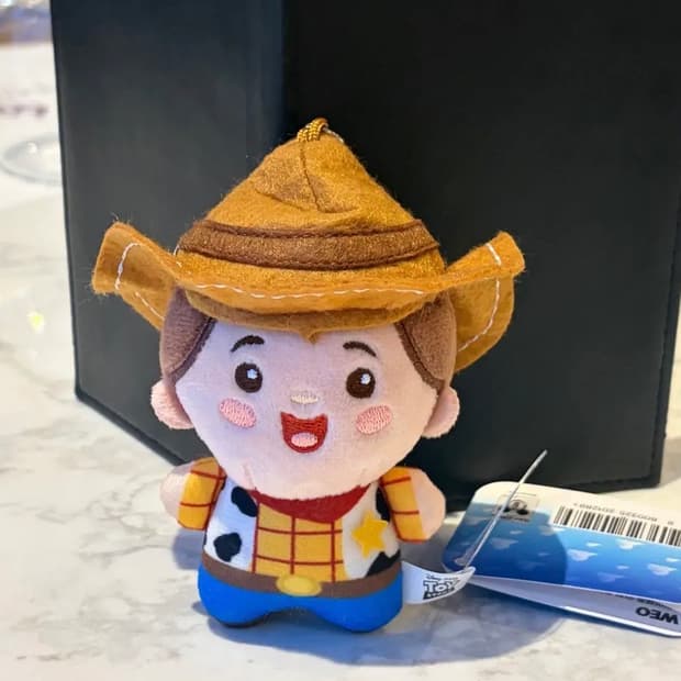 디즈니 픽사 토이스토리 미니미 우디 인형 키링