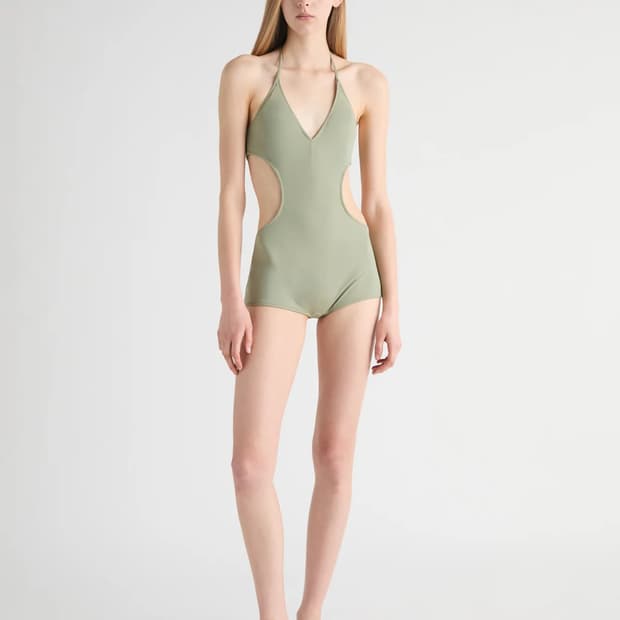 (S,M) 팔로마울 Sole trikini 수영복