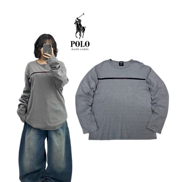 타미힐피거 90s 빅로고 올드스쿨 맨투맨