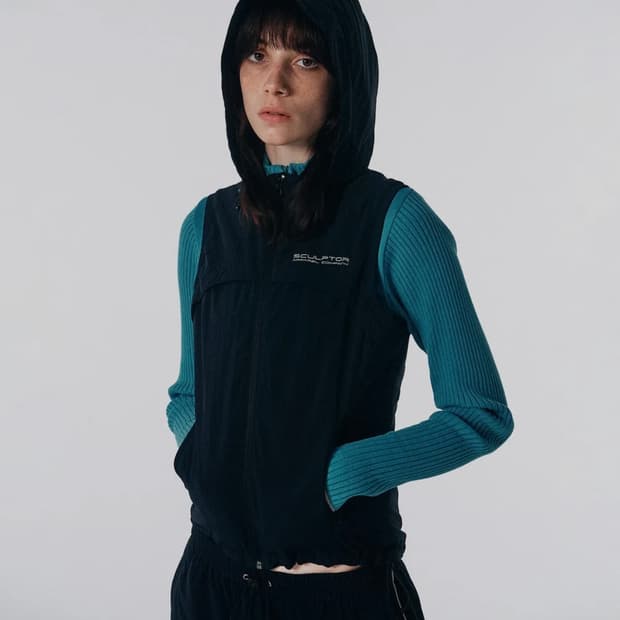 스컬프터 윈드 베스트 블랙 S