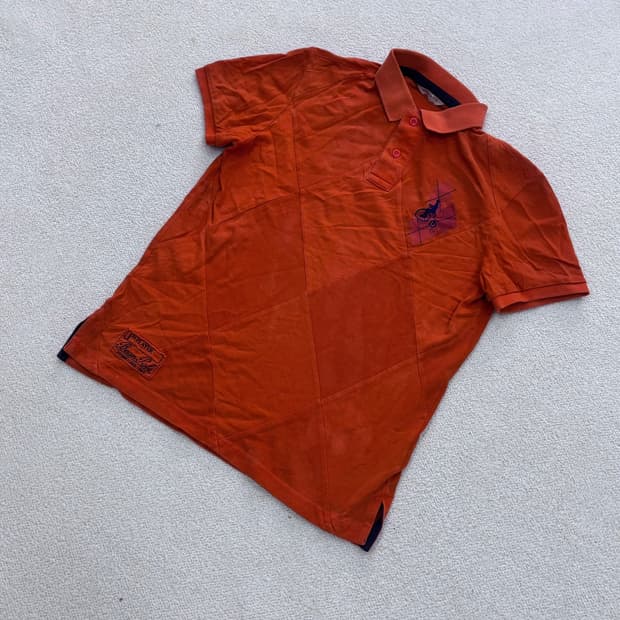 100 빈폴 슬림핏 반팔 카라 티셔츠 0327E