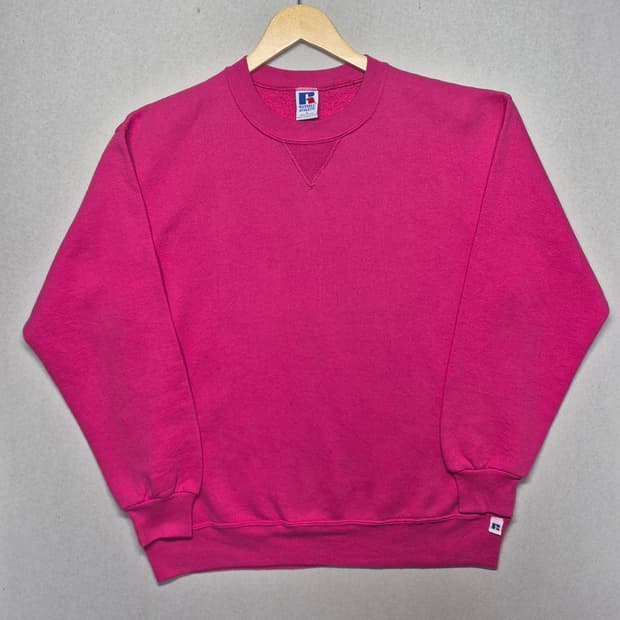 [L] 90s US Made 러셀 핑크 스웻 -124