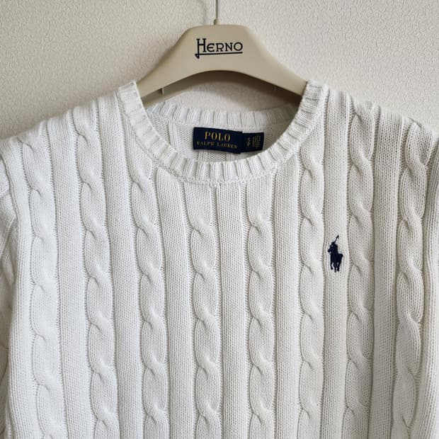 폴로랄프로렌 케이블니트 (S