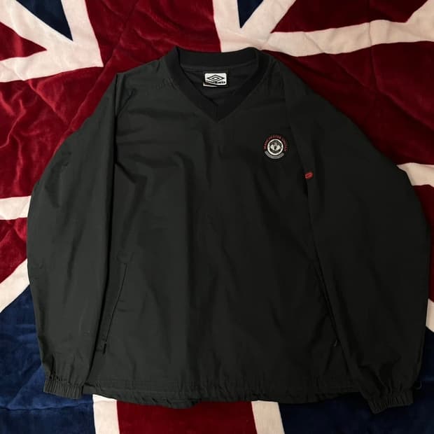 맨체스터 유나이티드 맨유 엄브로 웜업 빈티지