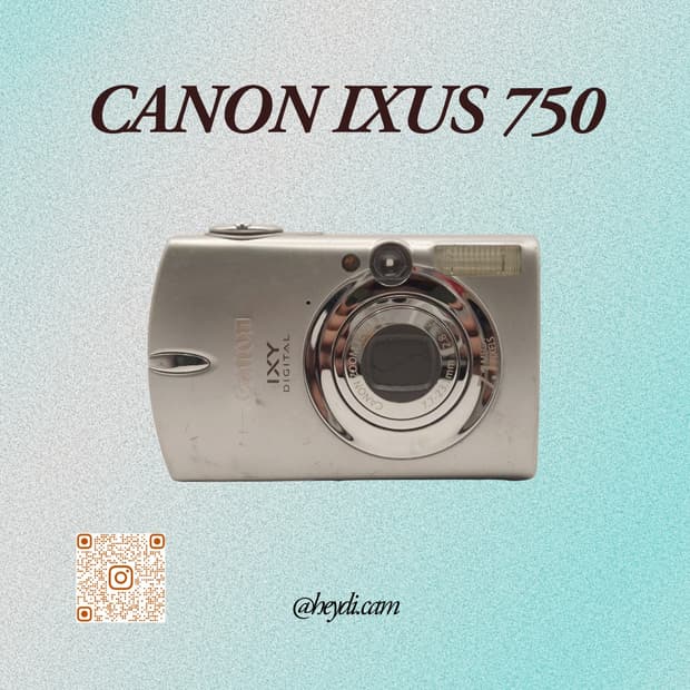 (아일릿 원희) 캐논 ixus750 IXY700 실버