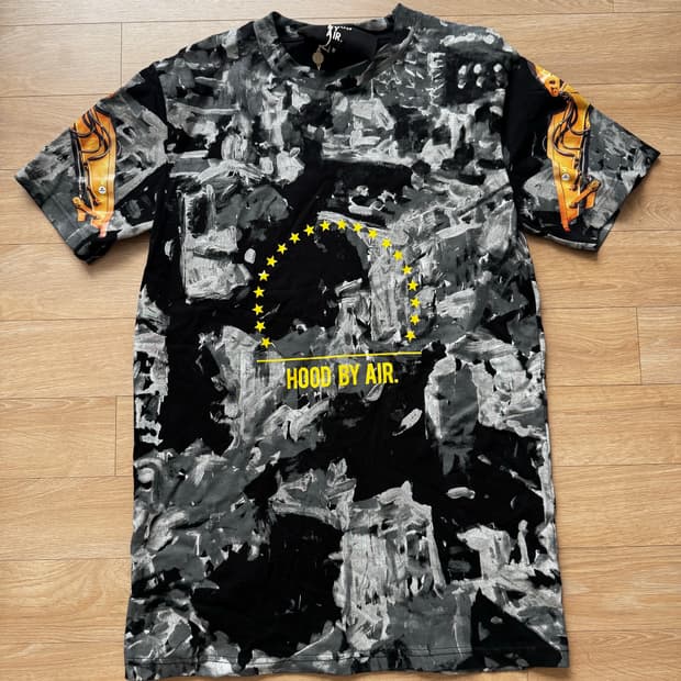 HOOD BY AIR/HBA 남성 그래픽 티셔츠