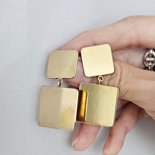 이자벨마랑 빈티지 스퀘어 귀걸이 [정품]
