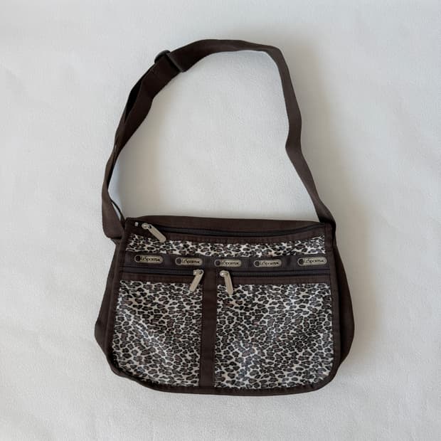 레스포삭(Lesportsac) 레오파드 숄더백(U.S.A)