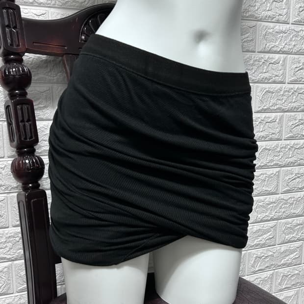 알렉산더 왕 드레이프 트위스트 스커트