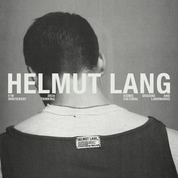 HELMUT LANG 본인기 티셔츠