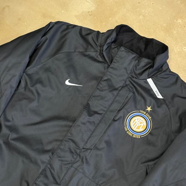 S 나이키 인터밀란 헤비 우븐 점퍼