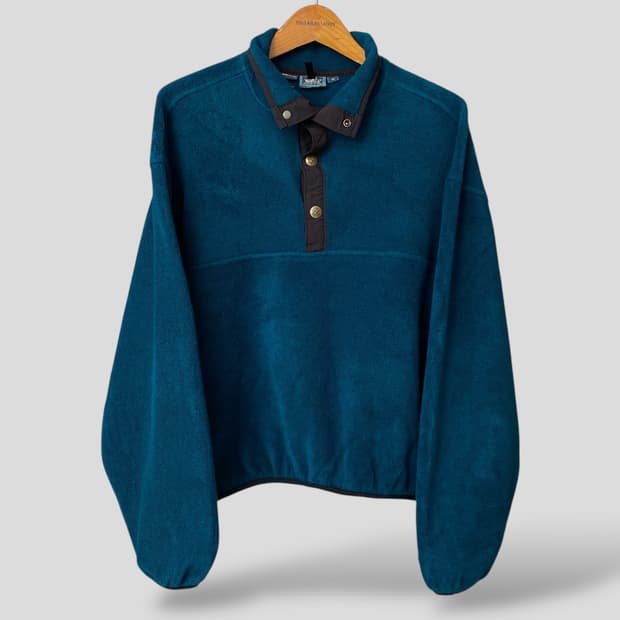 (M)빈티지 울리치 후리스 스냅 풀오버