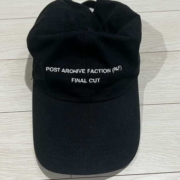 paf 파이널컷 아라리오 갤러리 볼캡