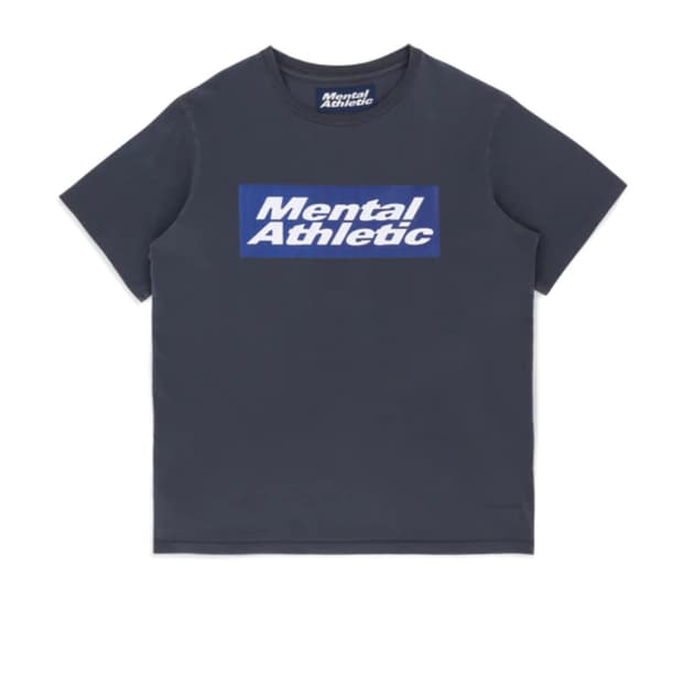 mental athletic 로고티 블랙