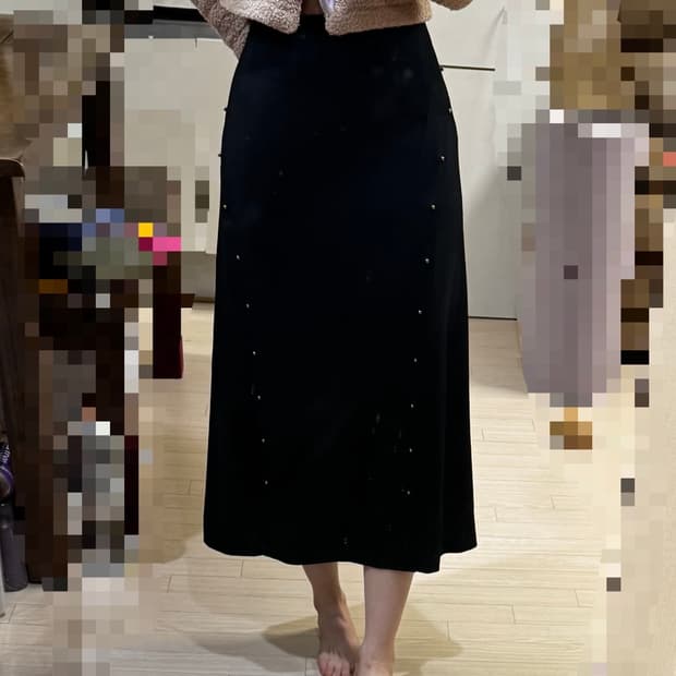 55반 66 1회착 derek lam 데랙램 정가60만 치마 롱 스커트