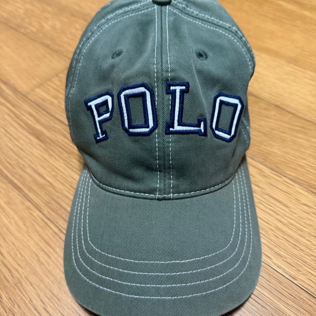 폴로스포츠 빈티지볼캡 카키