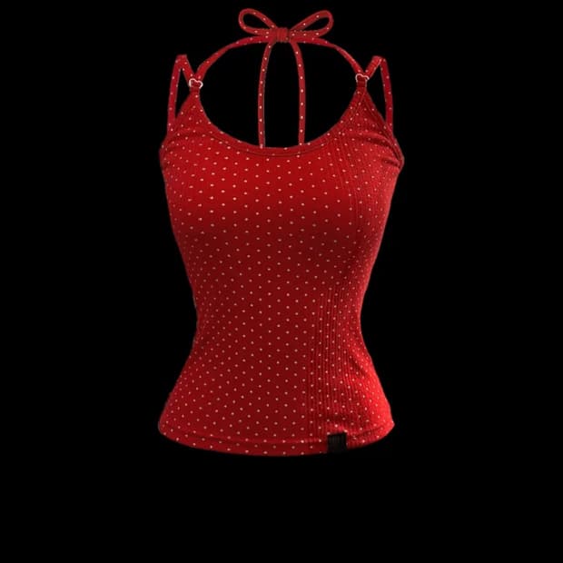 toh Bheart sleeveless 레드