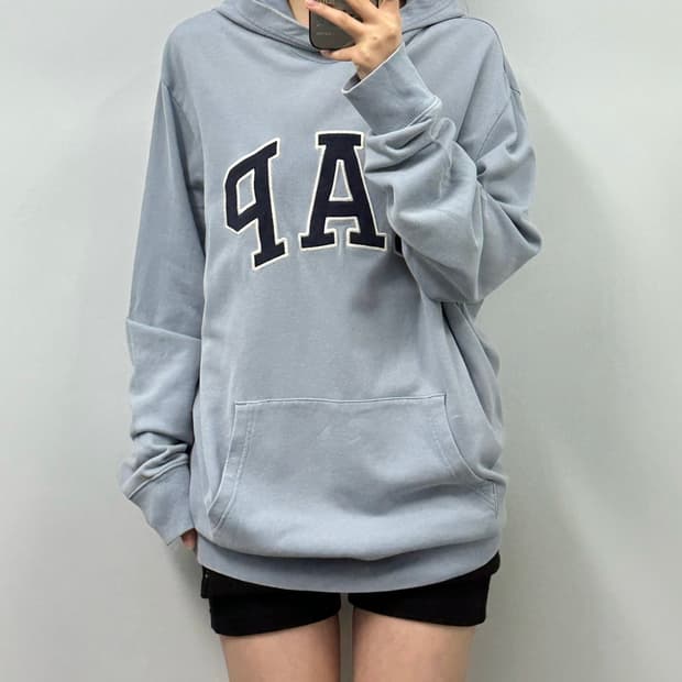 Gap 갭 베이비블루 후드티