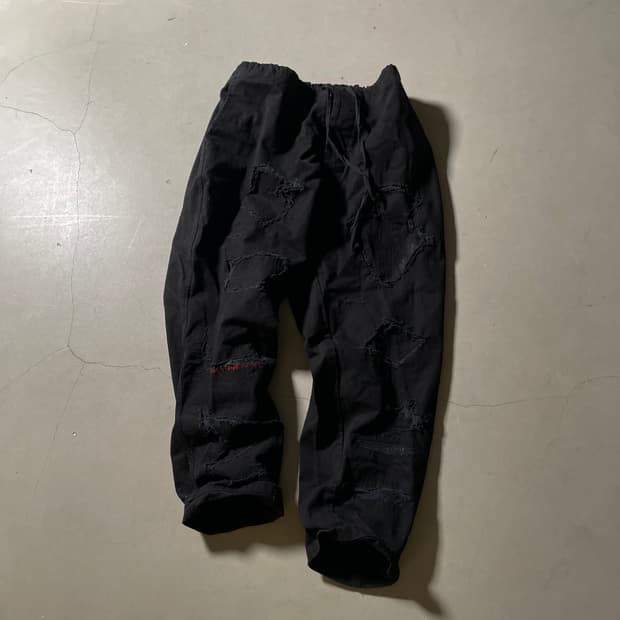 H•d One off Patchwork Easy Pants