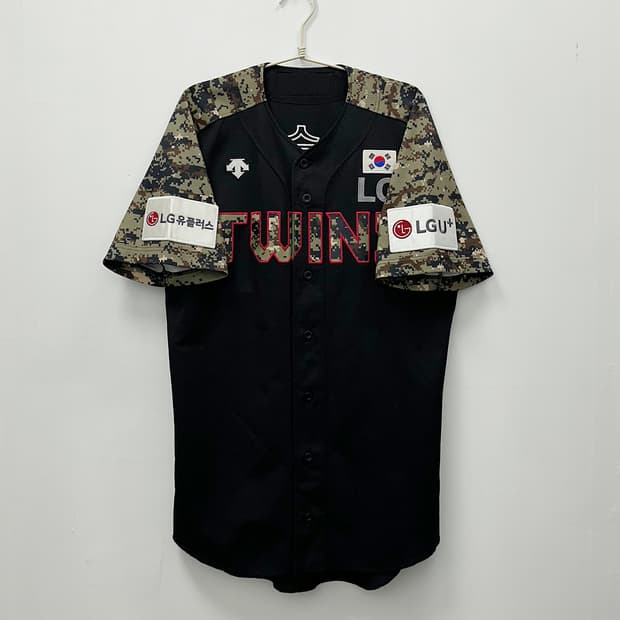 데상트 LG트윈스 밀리터리 강승호 마킹 유니폼 XL