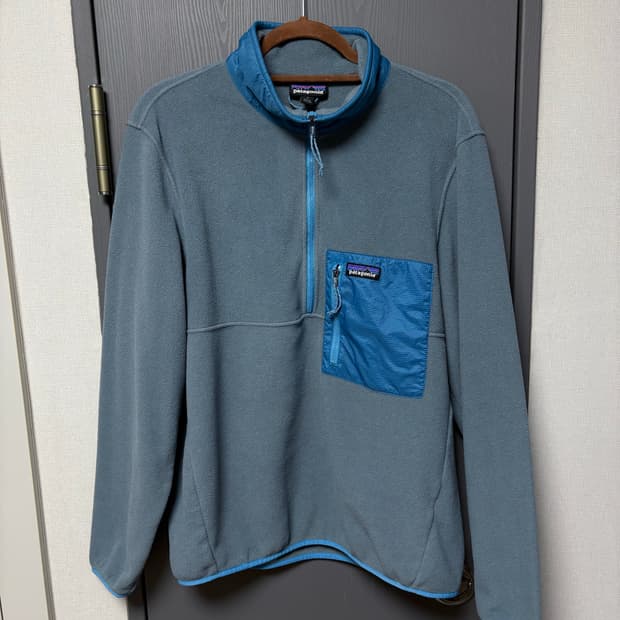 (M, 100) 파타고니아 마이크로디니 하프집 풀오버 후리스