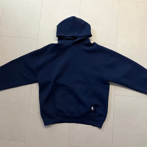 90s 러셀 애슬레틱 네이비 후드 M~L