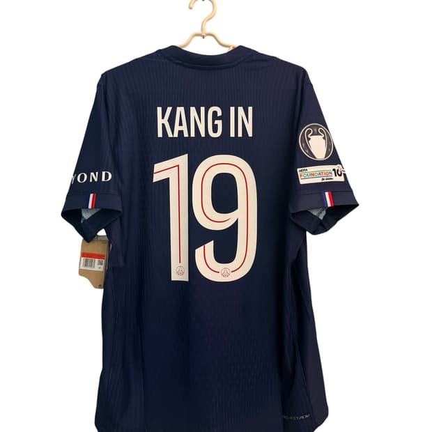 PSG25-26나이키정품 어센틱 챔스 오피셜 풀패치 