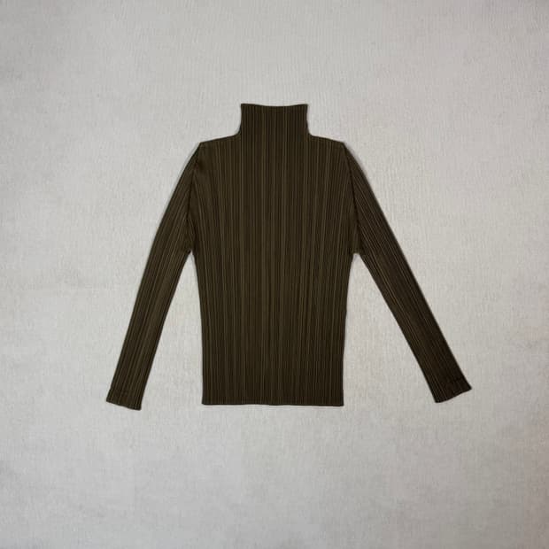 Mocha Brown Long Sleeve Top