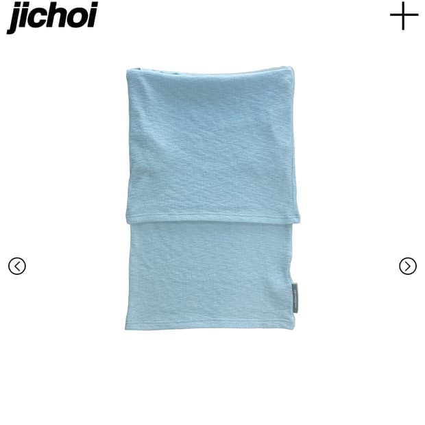 지초이 24-003 OFF THE SHOULDER TOP (DAY SKY