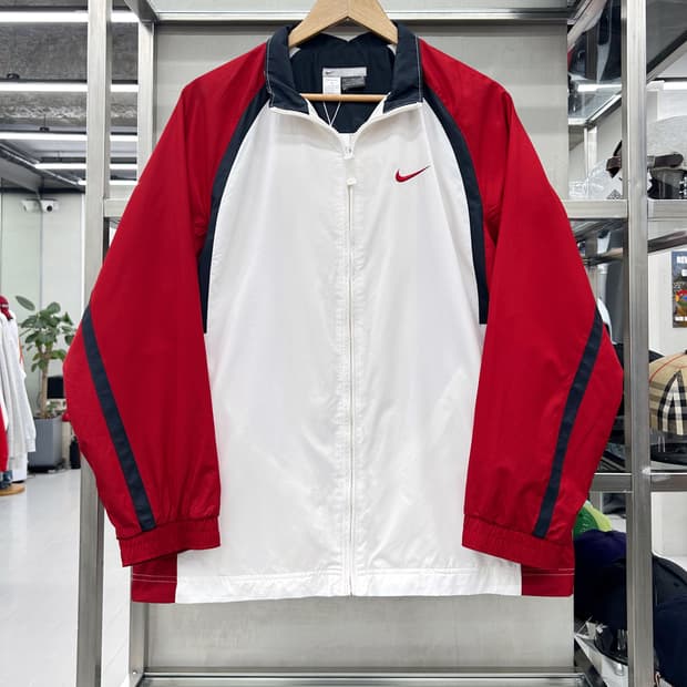 나이키 NIKE 00s 스우시 트랙 자켓 올드스쿨 바람막이