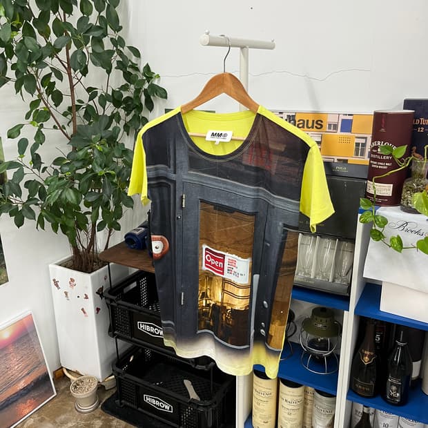 MM6 메종마르지엘라 프린팅 반팔 티셔츠 S