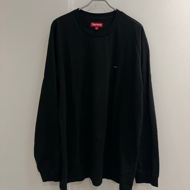 [XXL] 슈프림 스몰 박스 롱슬리브 티셔츠 블랙(24FW)