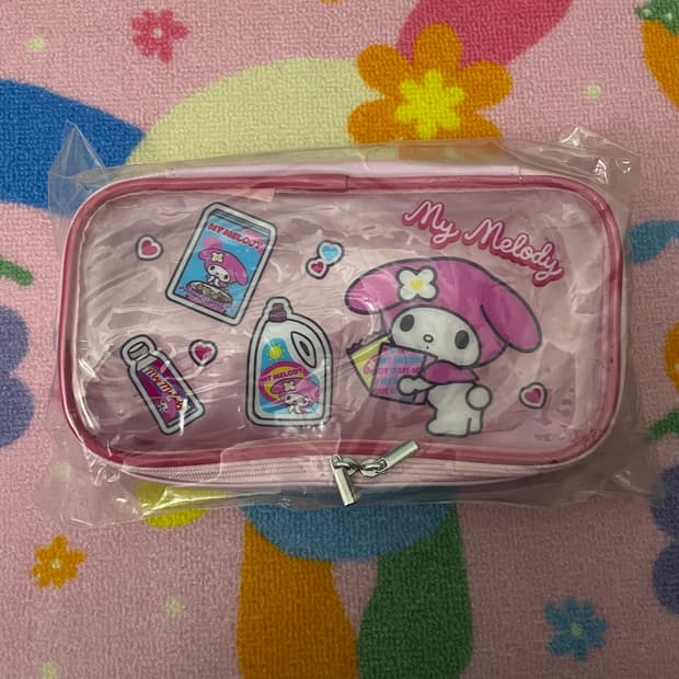 [새상품] 산리오 한정판 핑크 마이멜로디 파우치