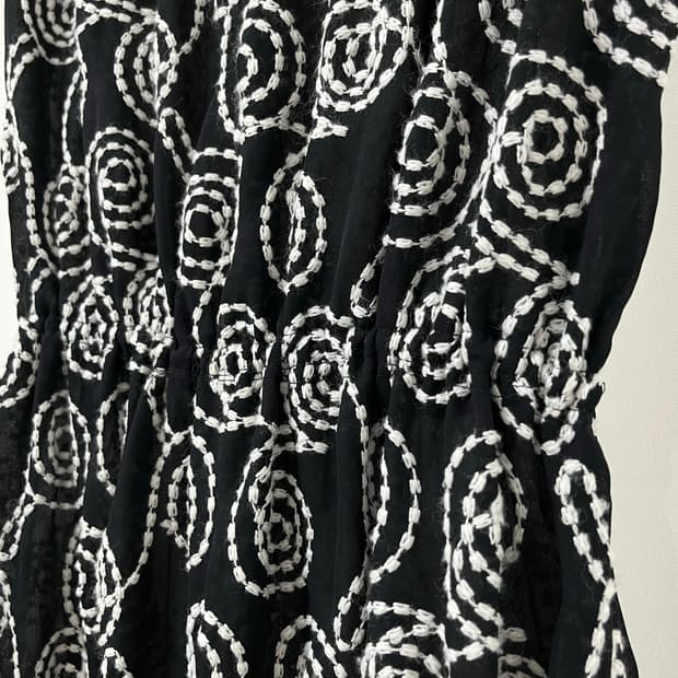vintage embroidery one piece