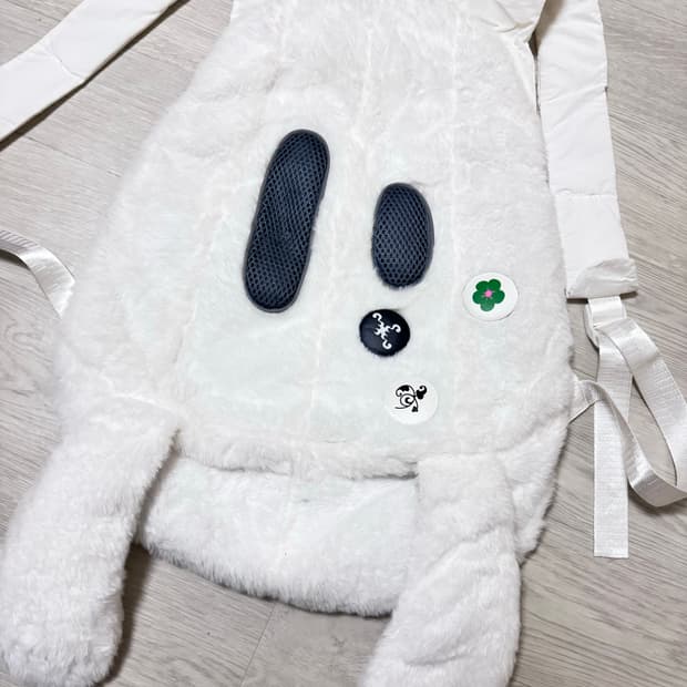 서브컬쳐 지뢰계 양산형 중성계 유령토끼 성인용 백팩