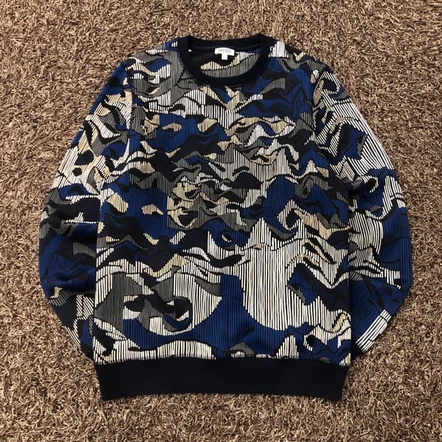 겐조 패턴 맨투맨 스웻셔츠