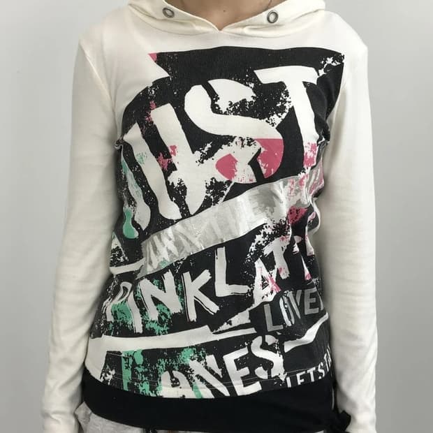 Pinklatte Y2K Graphic Hoodie