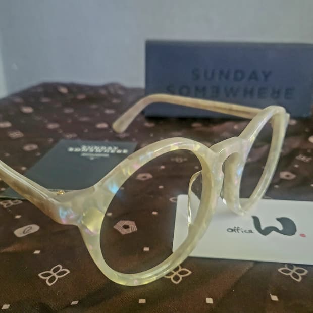 [미착용 새상품] *지드레곤 착용 선데이 섬웨어 안경*