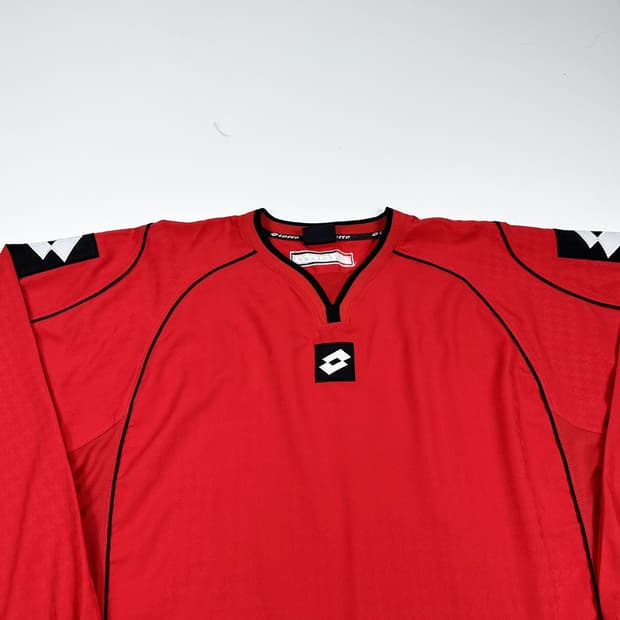 로또 트레이닝 레드 바람막이 웜업 (XL)