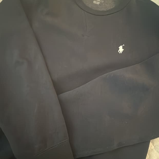 폴로 네이비,블랙 맨투맨 