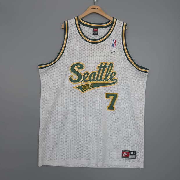 나이키 Nike 시애틀 슈퍼소닉스 르위스 져지 3XL