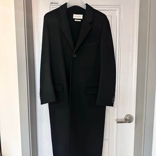 누마레 핸드메이드 싱글코트 블랙